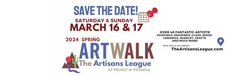 Save the Date! 2024 Spring Art Walk Event