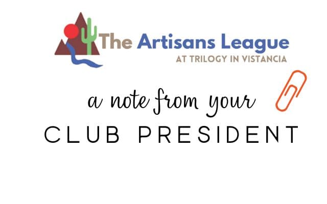 Note from the Club President August 2024