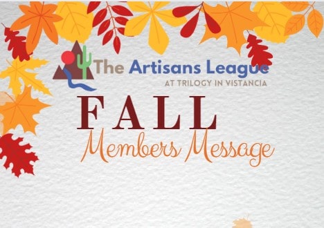 Fall 2022 Message to Members